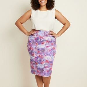 NWT LuLaRoe Plus Size Fairy Pattern Cassie Skirt    🥳Host Pick 🥳